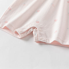 Dave&Bella Baby Girls/Boys Summer Playul Prints Comfotable Cotton Indoor Rompers