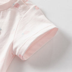 Dave&Bella Baby Girls/Boys Summer Playul Prints Comfotable Cotton Indoor Rompers