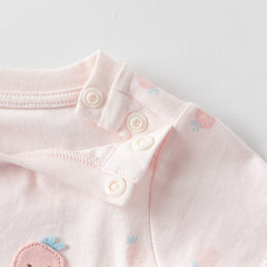 Dave&Bella Baby Girls/Boys Summer Playul Prints Comfotable Cotton Indoor Rompers