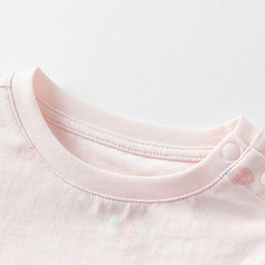 Dave&Bella Baby Girls/Boys Summer Playul Prints Comfotable Cotton Indoor Rompers