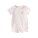 Dave&Bella Baby Girls/Boys Summer Playful Prints Comfortable Cotton Indoor Rompers
