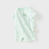 Dave&Bella Baby Girls/Boys Summer Playful Prints Comfortable Cotton Indoor Rompers
