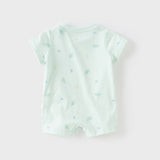 Dave&Bella Baby Girls/Boys Summer Playful Prints Comfortable Cotton Indoor Rompers