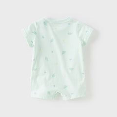 Dave&Bella Baby Girls/Boys Summer Playul Prints Comfotable Cotton Indoor Rompers