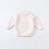Dave&Bella Toddler Girls/Boys Playful Delicate Jacquard Chenille Sweaters