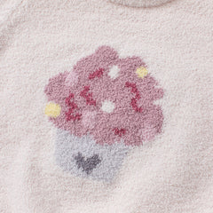 Dave&Bella Toddler Girls/Boys Autumn Carton Print Playful Chenille Sweater Tops