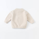 Dave&Bella Toddler Girls/Boys Playful Delicate Jacquard Chenille Sweaters