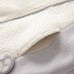 Dave&Bella Girls/Boys Autumn Zoo Series Warm Playful Fleece Jacket Coat