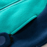 Dave & Bella Kids Unisex Cozy Animal Hooded Fleece Jacket