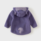 Dave & Bella Kids Unisex Cozy Animal Hooded Fleece Jacket