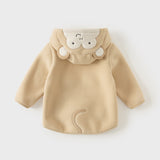 Dave & Bella Kids Unisex Cozy Animal Hooded Fleece Jacket