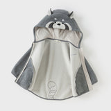 Dave & Bella Kids Unisex Cozy Animal Hooded Fleece Jacket