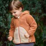 Dave & Bella Kids Unisex Cozy Animal Hooded Fleece Jacket