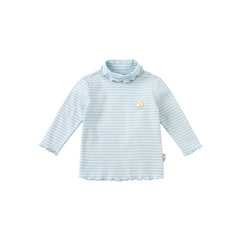 Dave&Bella Kids Girls Versatile Turtle Breathable Cotton Long Sleeve T-shirts Tops