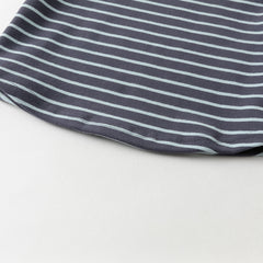Dave&Bella Toddler Girls/Boys Autumn Cotton Striped Half Turtleneck T-Shirts Tops