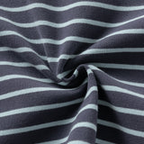 Dave&Bella Toddler Girls/Boys Cotton Striped Half Turtleneck T-Shirts Tops