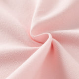 Dave&Bella Kids Girls Casual White/Pink Long Sleeve Preppy Polos