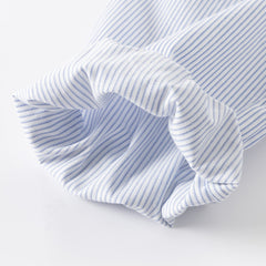 Dave&Bella Bbay Girls Spring Cotton Striped Gentle Blouse Top Shirt