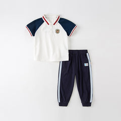 Dave&Bella Kids Boys Summer Short Sleeve Shirt Tops
