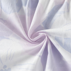 Dave&Bella Kids Girls Summer Elegant Purple Floral Comfortable Cotton A-line Dress