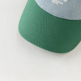 Dave&Bella Kids Girls/Boys Fashion Denim Blue Comfortable Adjustable-fit Baseball Caps