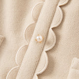 Dave&Bella Toddler Girls Fashion Light Khaki A-line Party Dress