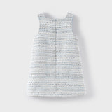 Dave&Bella Toddler Girls Noble Blue Versatile Princess Tank Dress