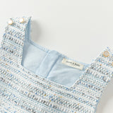 Dave&Bella Toddler Girls Noble Blue Versatile Princess Tank Dress