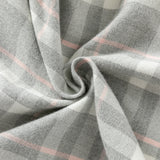 Dave&Bella Toddler Girls Light Grey Plaid Sleeveless A-line Tank Dress