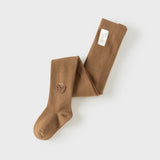 Dave&Bella Toddler Girls Multi-Color Simple Versatile Daily Soft Cotton Tights