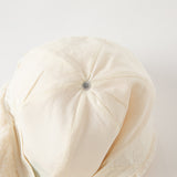 Dave&Bella Toddler/Kids Boys Beige Adjustable Padded Baseball Caps Hats