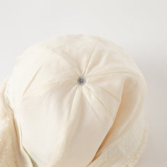 Dave&Bella Boys Autumn/Winter Beige Adjustable Padded Dome Baseball Caps Hats