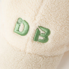 Dave&Bella Boys Autumn/Winter Beige Adjustable Padded Dome Baseball Caps Hats