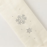 Dave&Bella Kids Girls White/Black Soft Plush-lined Tights