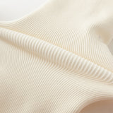 Dave&Bella Kids Girls White/Black Soft Plush-lined Tights