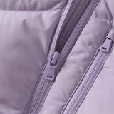 Dave&Bella Kids Girls Winter Purple Outdoor Mid-length Hooded Waterproof Down Jacket