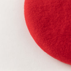 Dave&Bella Toddler Girls Charming Red Versatile Soft Pure Wool Berets