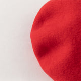 Dave&Bella Toddler Girls Charming Red Versatile Soft Pure Wool Berets