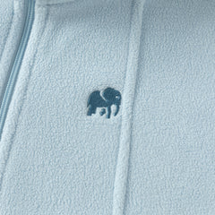 Dave&Bella Kids Boys Blue Outwear Hooded Mid-length Two-piece Padded Coats Set