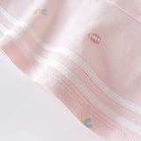 Dave&Bella Girls Summer Cartoon Striped Princess Dress