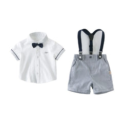 Dave & Bella Summer Baby Boy's Cotton Clothing Set