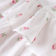 Dave & Bella Summer Baby Girl's Fruit Print 3-Piece Outfit Set