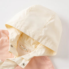 Dave&Bella Children Spring Autumn Zipper Hoodie Outwear