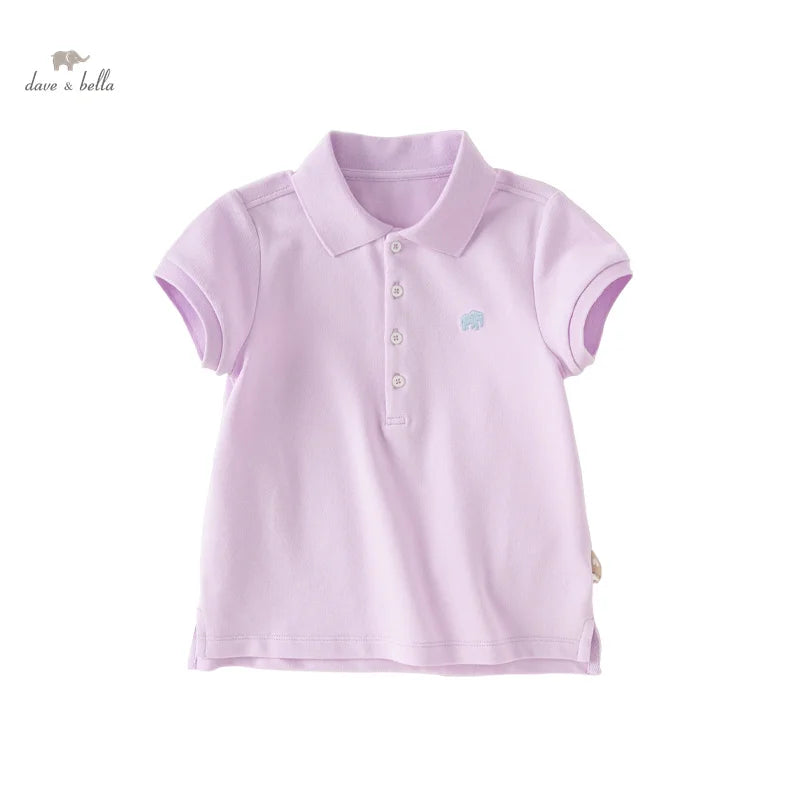 Baby Girl Cotton Polo T-Shirt