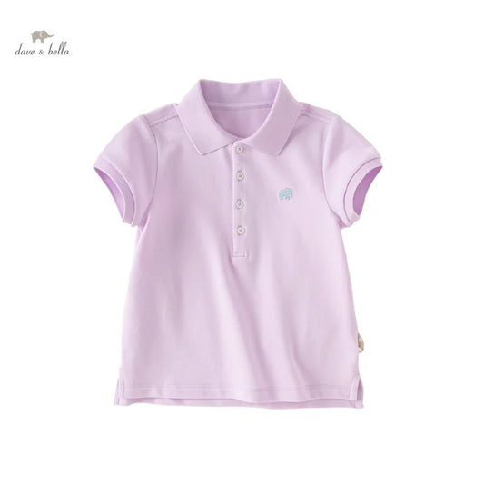 Baby Girl Cotton Polo T-Shirt