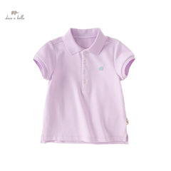 Baby Girl Cotton Polo T-Shirt