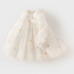 Dave&Bella Baby Girls  Spring Princess Mesh Dress