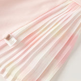 Dave&Bella Girls Pink Pleated Princess Dress