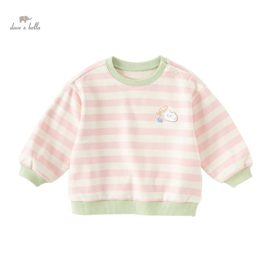Dave&Bella Baby Girl Casual Lovely Gentle Hooded Sweatshirt