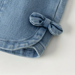 Dave&Bella Baby Girls Casual Cute Sweet Jeans Pants